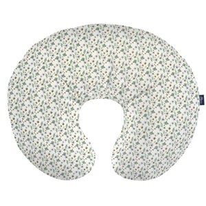 Alvi ® Kojicí polštář Medium Petit Fleurs zelená/bílá