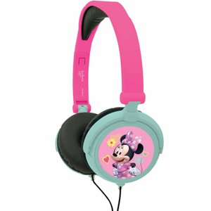 LEXIBOOK Disney Minnie Mouse Stereofonní sluchátka, skládací