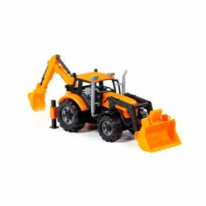 POLESIE ® Traktor PROGRESS Rypadlonakladač orange