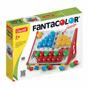 Quercetti Zásuvná hra Mosaic Fanta Color Junior Basic (48 dílků)