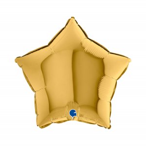 Balónek fóliový Hvězda zlatá Albi