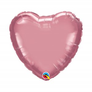 Balónek fóliový Srdce tm.růžové Albi