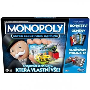 Monopoly Super elektronické bankovnictví Hasbro
