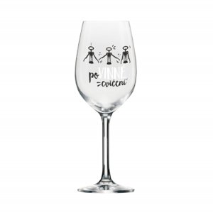 Mega sklenice na víno - Povinné cvičení Albi