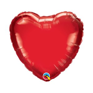 Balónek fóliový Srdce červené Albi