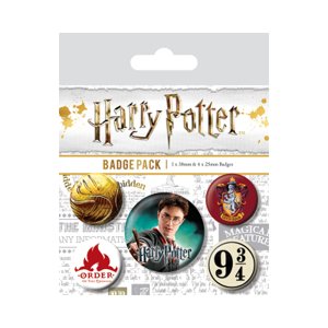 Set odznaků - Harry Potter: Nebelvír Epee