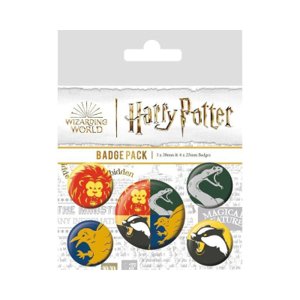 Set odznaků - Harry Potter: Koleje Epee