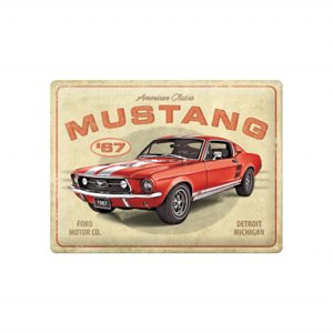Plechová cedule - Mustang Nostalgic-Art